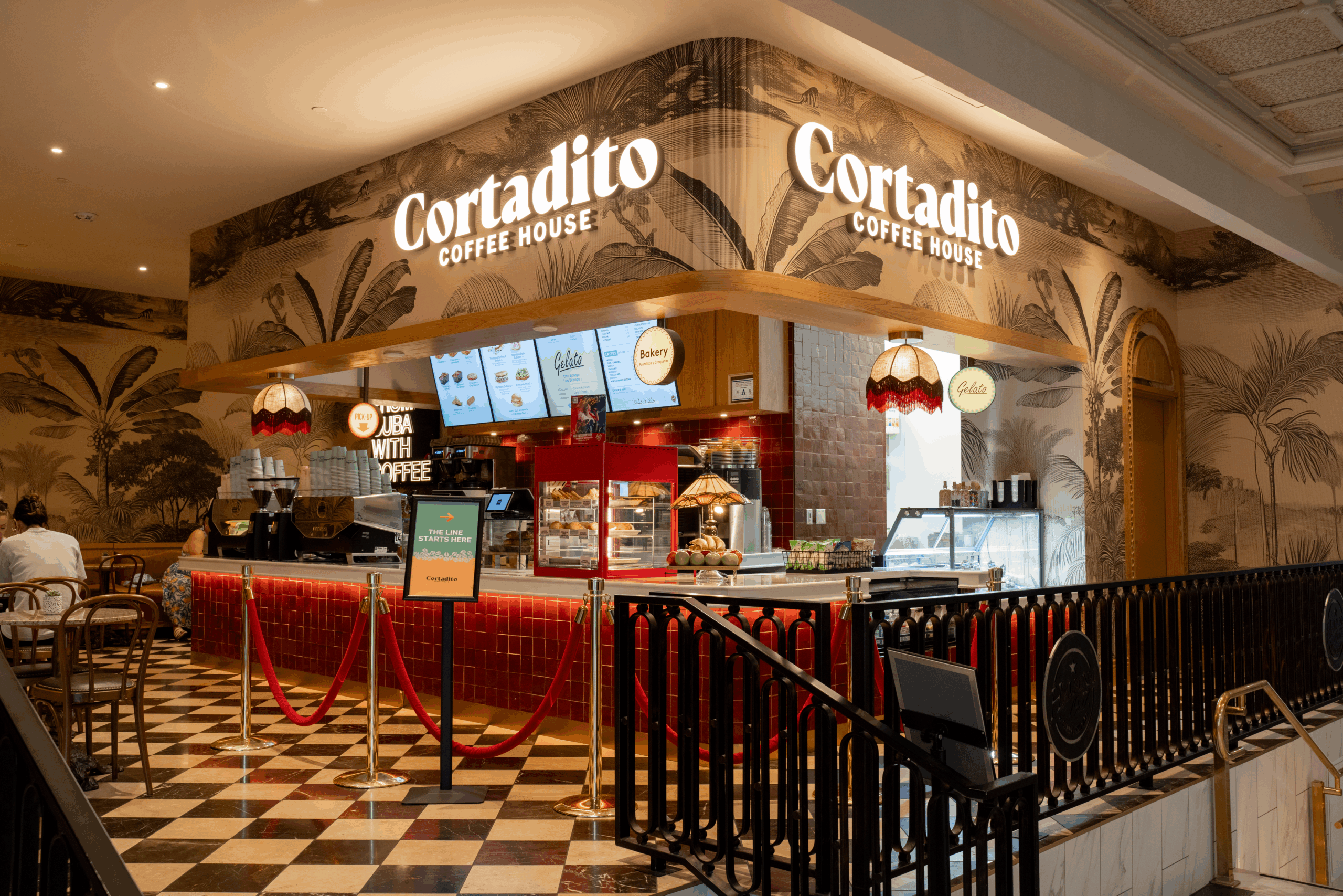Cortadito Cafe restaurant interior