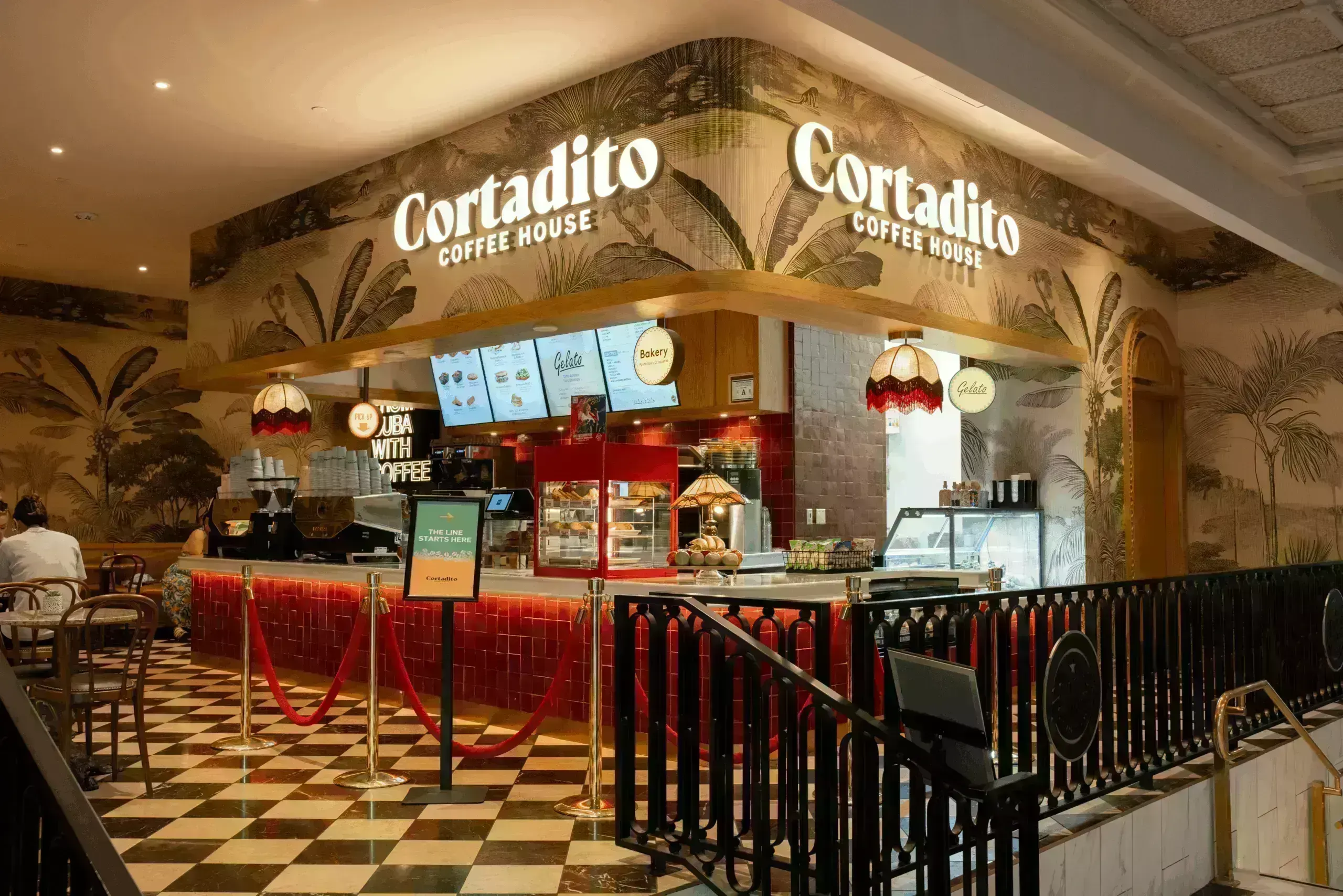 Cortadito Cafe restaurant interior