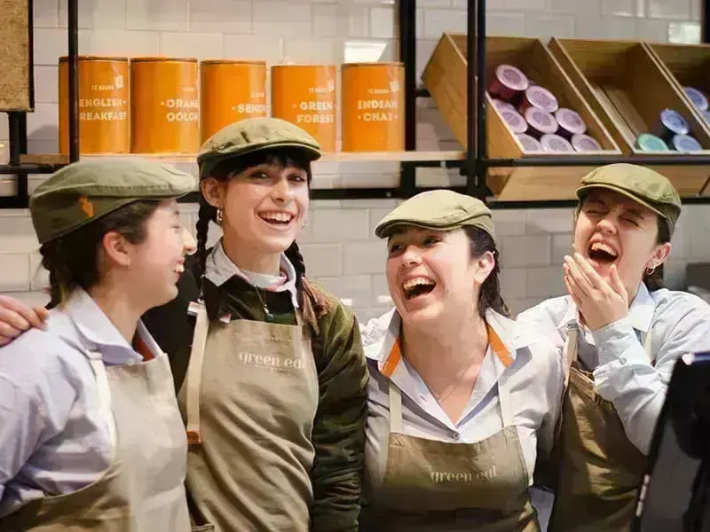 Green Eat restaurant interior