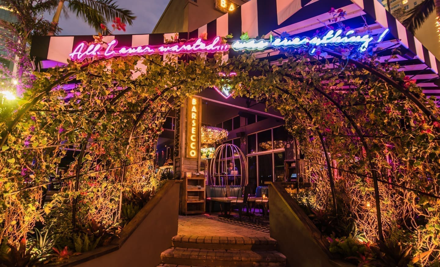 Barsecco restaurant interior